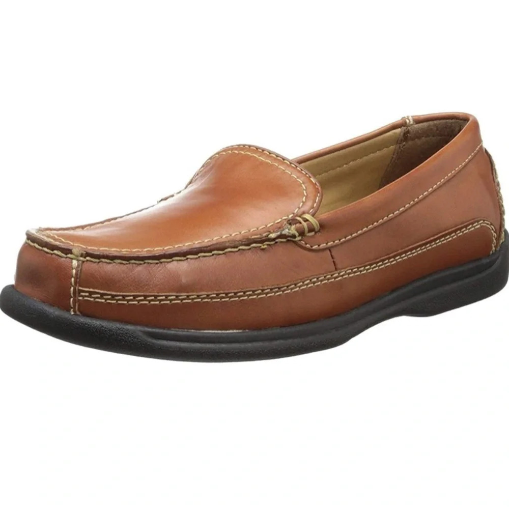 Dockers Catalina Slip On Shoes Slip Ons Leather Driving Loafer Moccasin Size 9.5